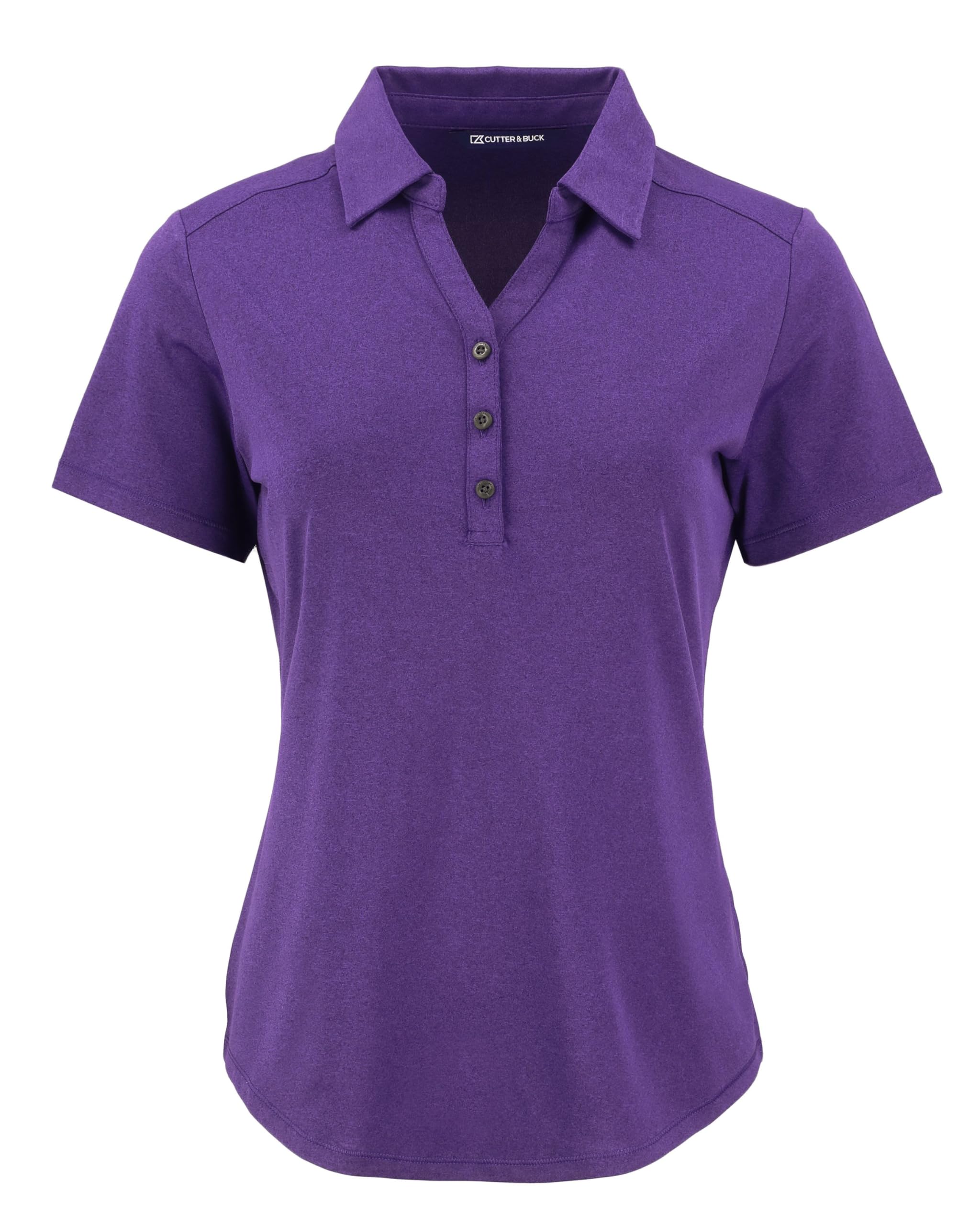 Cutter & Buck Forge Eco Stretch Recycled Womens Short Sleeve Polo