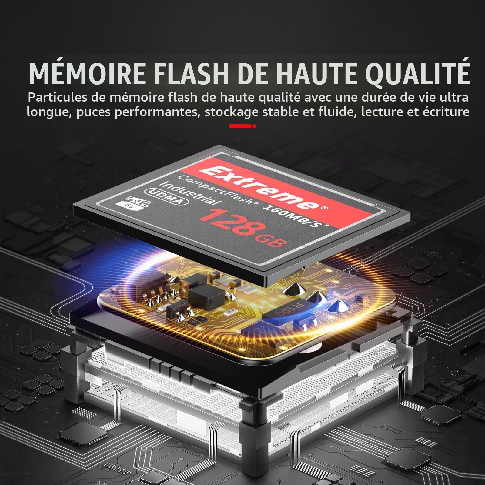 Carte compacte de mémoire Flash ogrinal Carte d'appareil Photo 64 GB