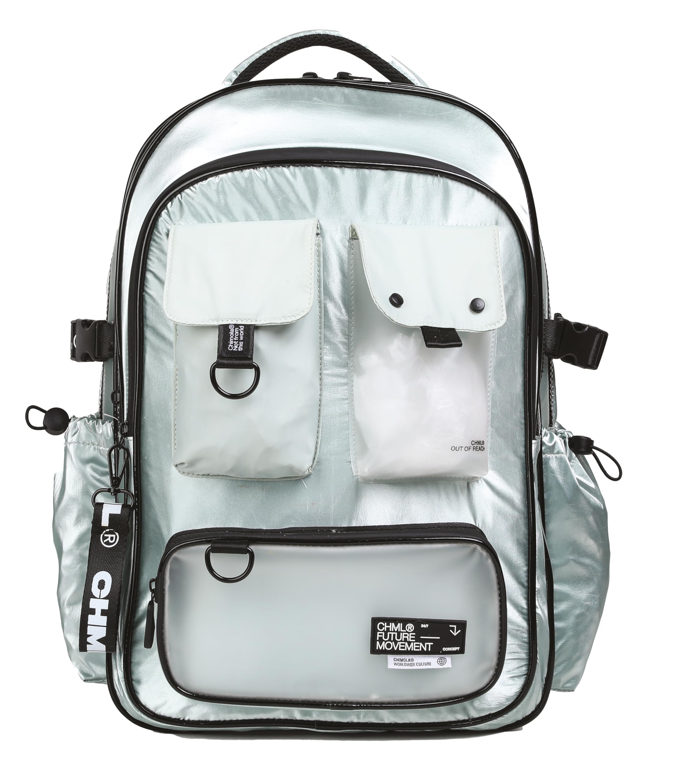CHIMOLA Unisex Çocuk Sırt Çantası, Yeşil, M