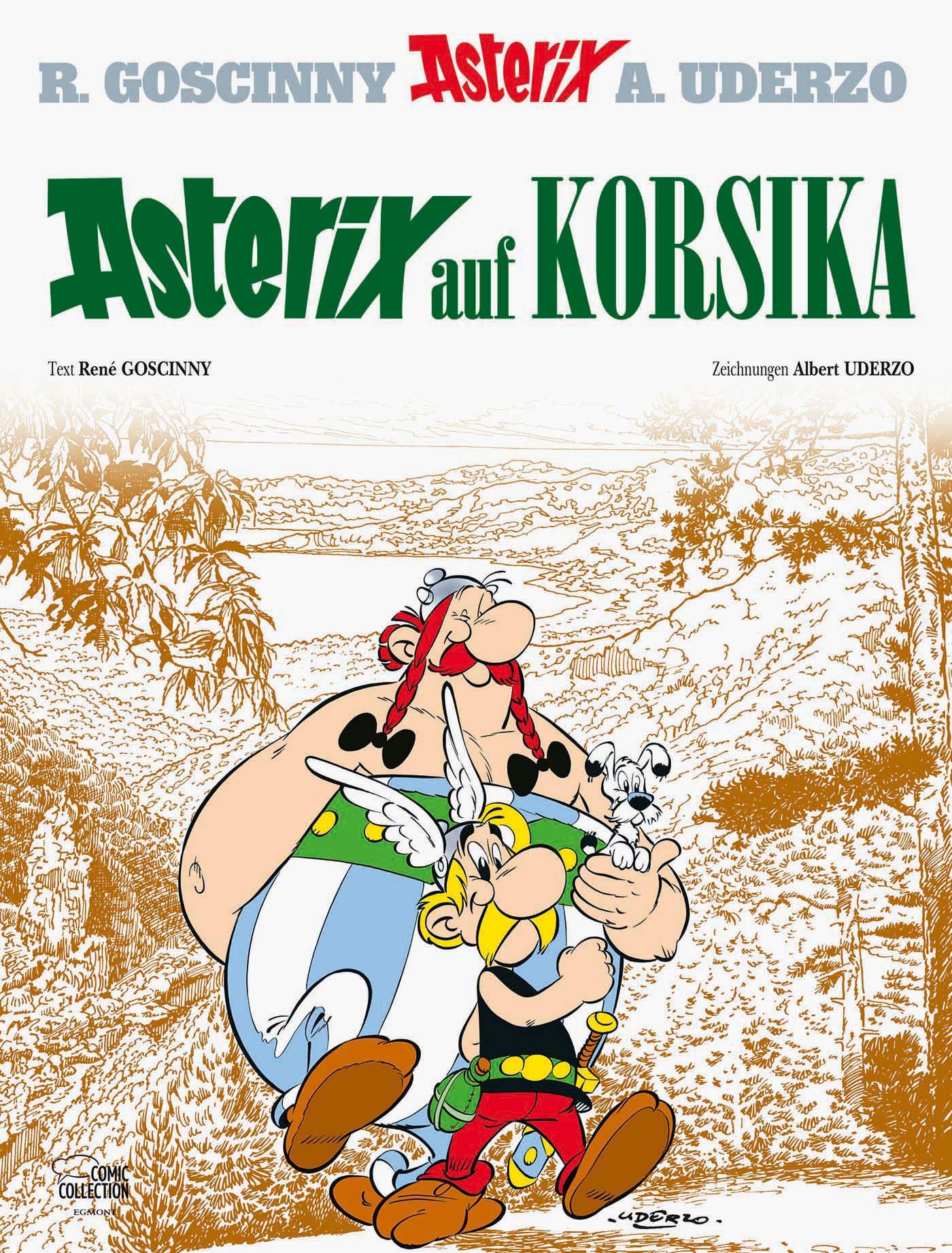 Asterix in German: Asterix auf Korsika