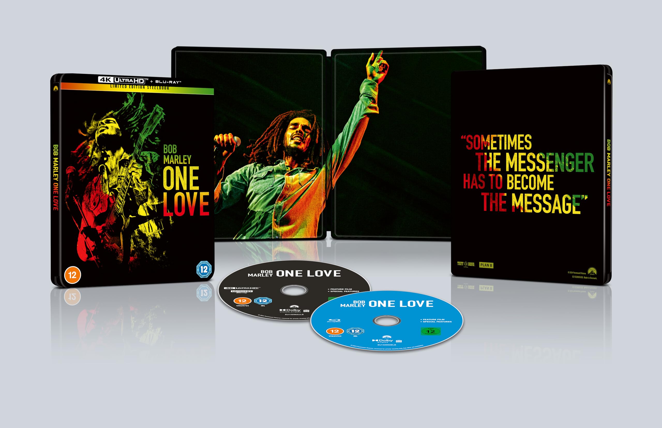 Bob Marley: One Love 4K UHD Steelbook