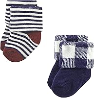 Vista 6 de Hudson Baby - Calcetines de algodón para recién nacidos y Terry para bebé niña