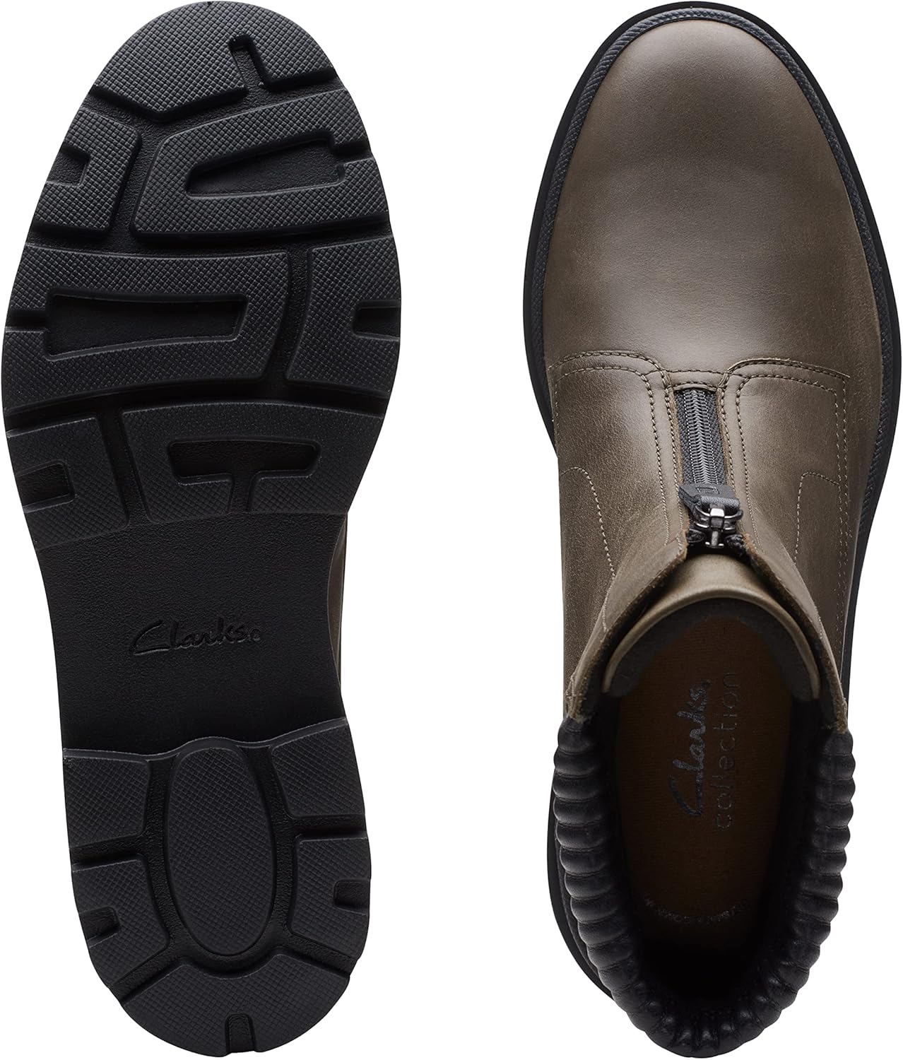 Clarks Women's Calla Zip Mid Calf Boot - Picture 17 of 54