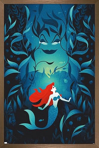 Miniatura 13 de Trends International Disney Princess - Póster de pared de Ariel Good vs Evil, 14.725 x 22.375 pulgadas, versión premium sin marco Versión premium
