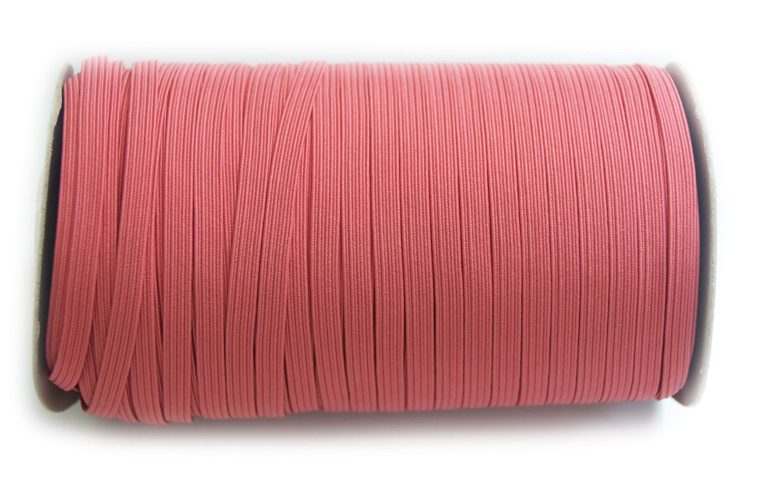 PrettyBoutique 6mm Corded Flat Cord Thin Elastic Dressmaking Waistband Headbands (Watermelon, 10 Metres) โ image 1