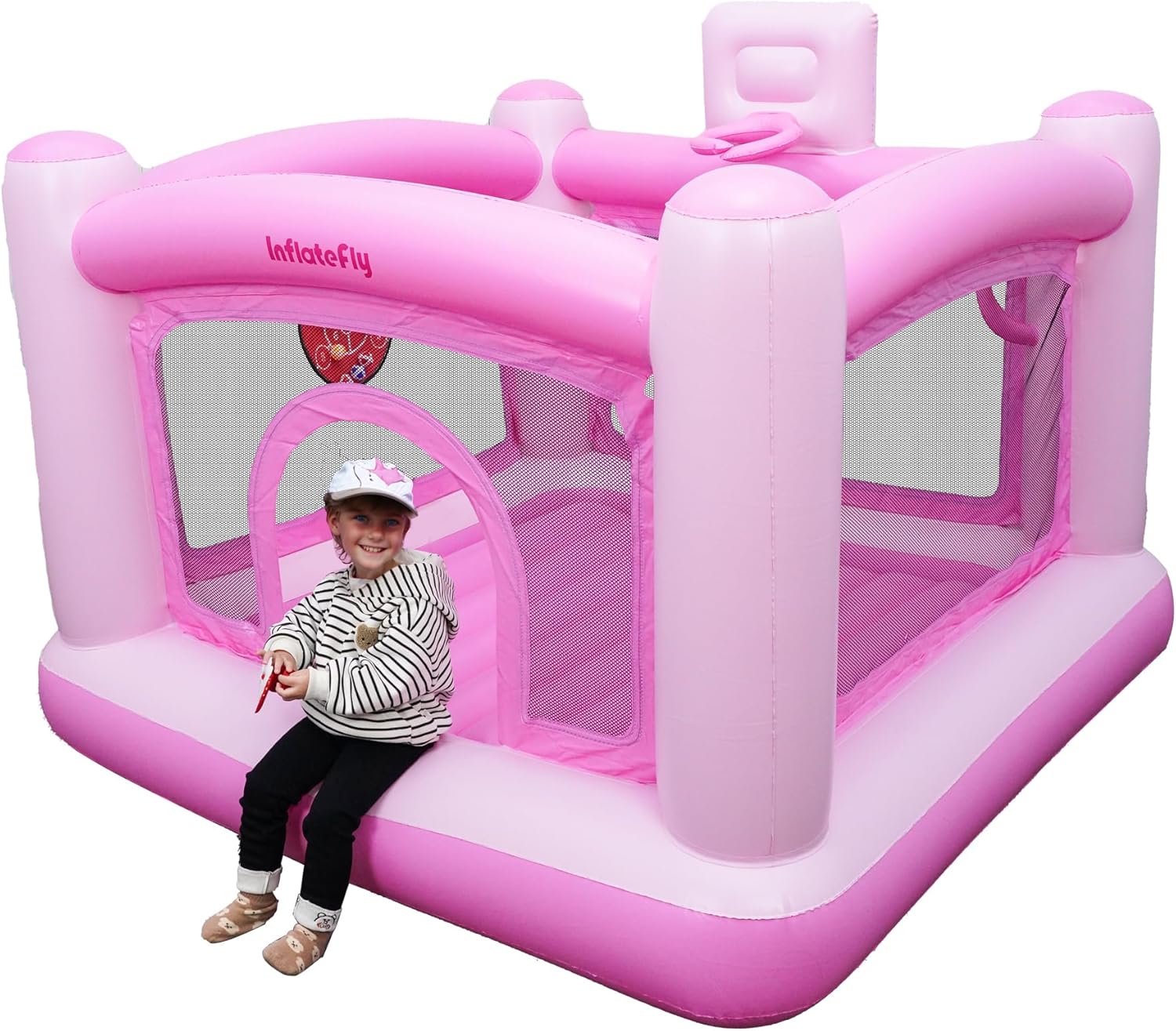 Indoor Bounce House for Toddlers Mini Inflatable Castle Kids Bouncy House for 2-6 Years
