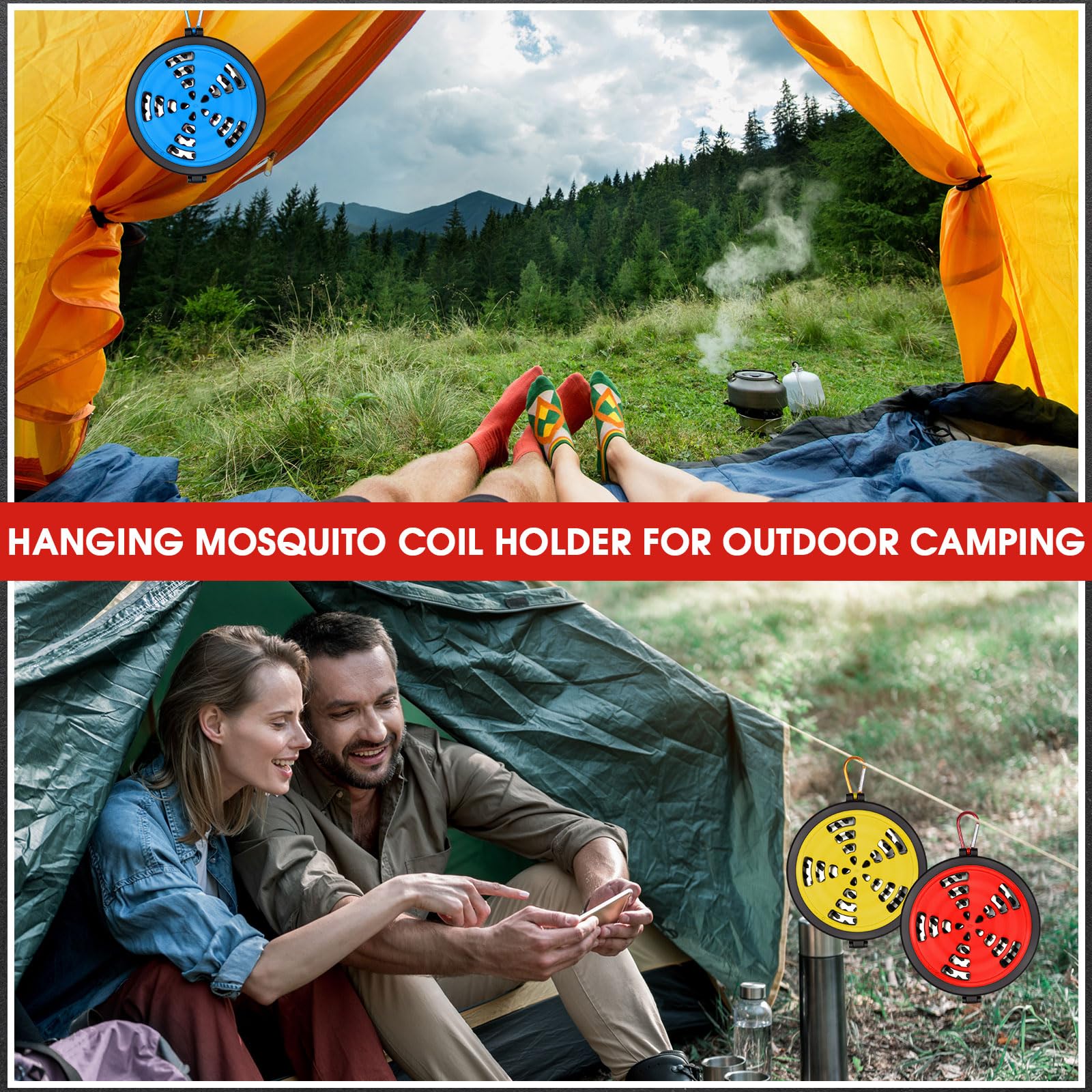 Amazon.com: Colingmill 3 Pcs Portable Mosquito Coil Holder Hanging