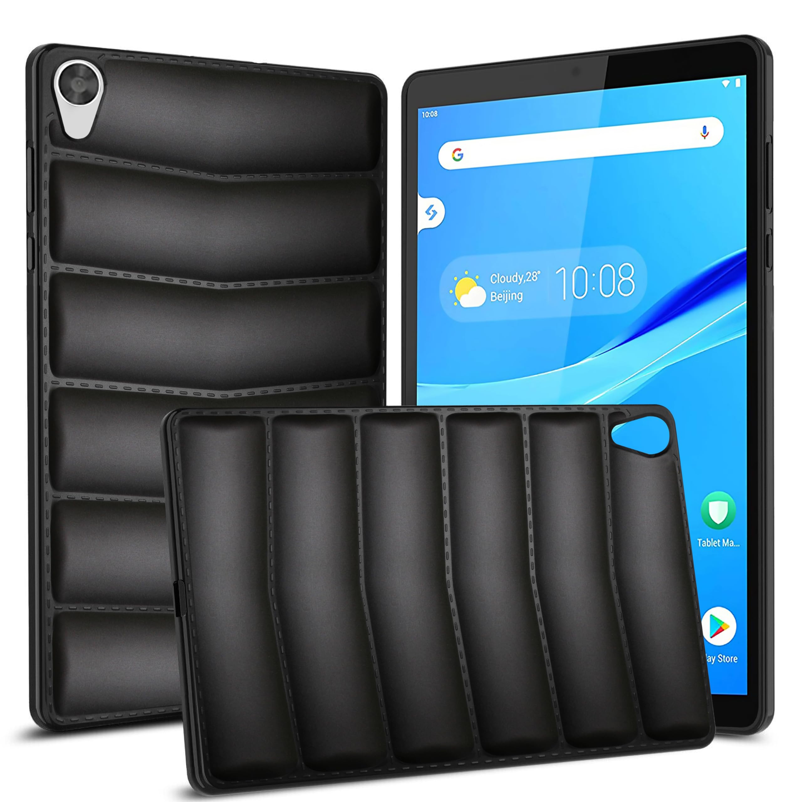 TGK Puffer Back Cover for Lenovo Tab M8 HD Case 2nd Gen/3rd Gen 8 Inch TB-8506F 8505X 8505F (Black) (B0CWLFN87P) Amazon Price History, Amazon Price Tracker