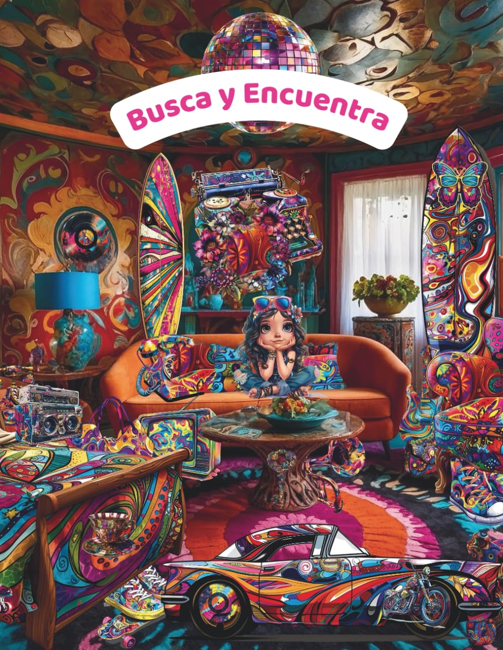 Busca y Encuentra: Un libro de objetos ocultos para adultos y familias, ideal para relajarse y estimular la atención