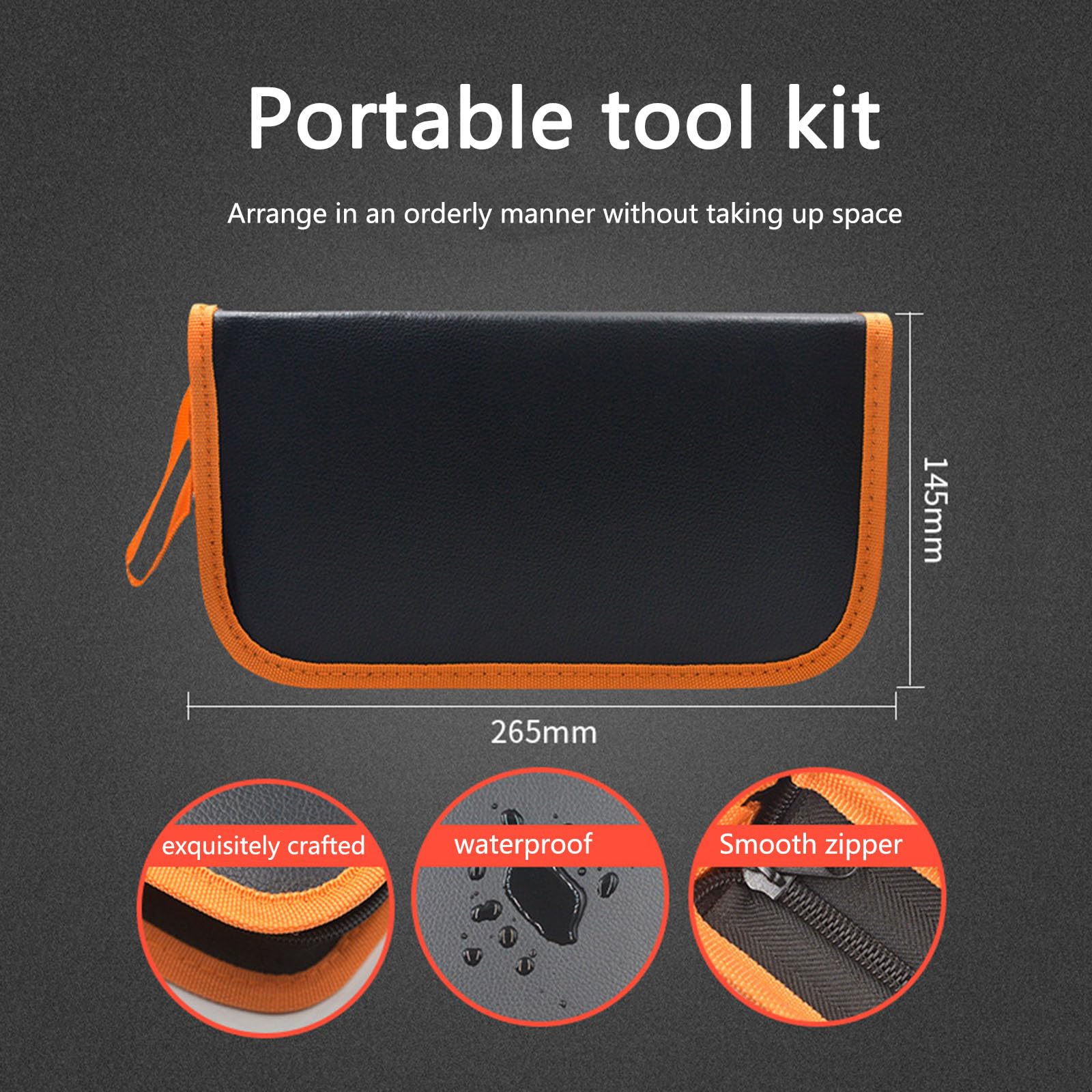 Juego De Soldador Eléctrico De 60 W, Temperatura Ajustable 200-500 ℃, 5 Puntas De Soldadura, Bomba Desoldadora, Soporte, Pinzas, Multímetro Digital, Kit De Herramientas (Rojo)