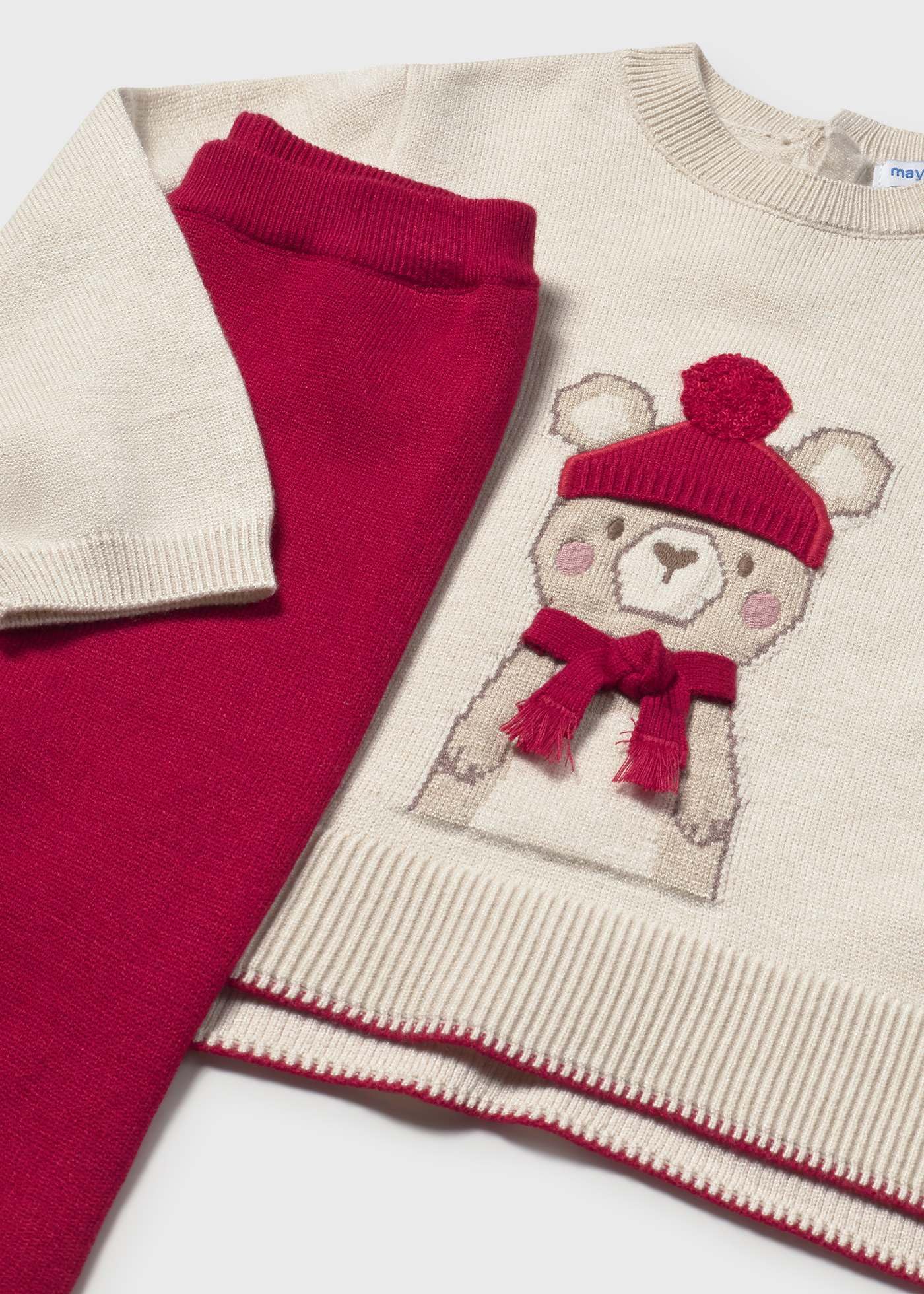 Mayoral Conj. Pantalon Largo Tricot para bebé niña 18 Meses (86cm)