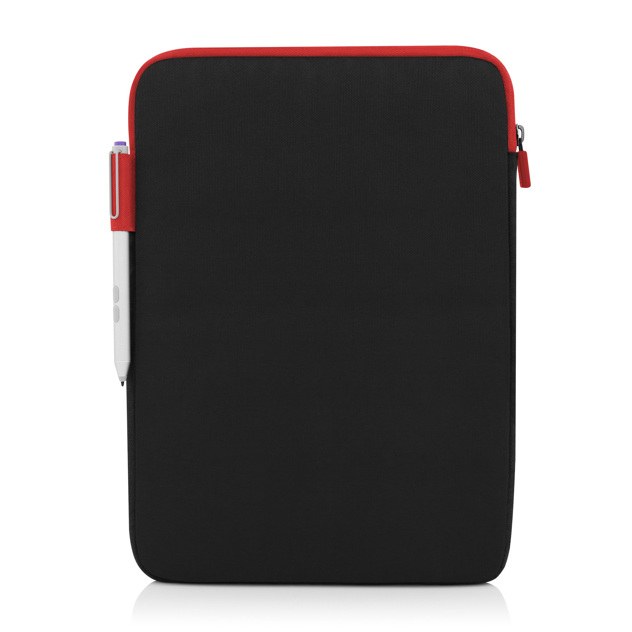 Incipio Microsoft Surface 3 Sleeve, Asher [Protective Sleeve] for Microsoft Surface 3-Black/Red