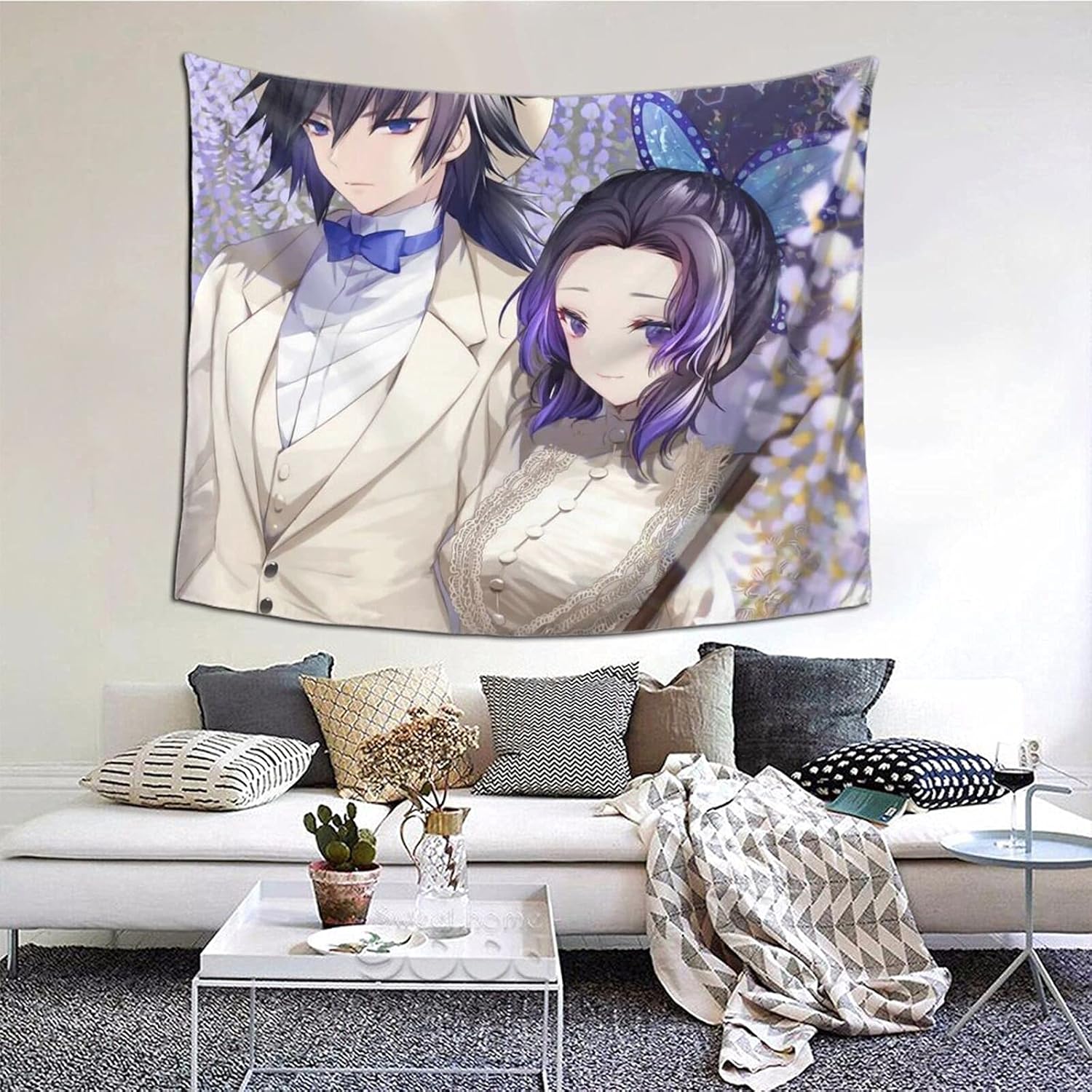 牛角　鬼滅の刃　タペストリー　冨岡義勇　限定品20名限定 牛角 鬼滅の刃 タペストリー 冨岡義勇 限定品20名限定 牛角 鬼滅