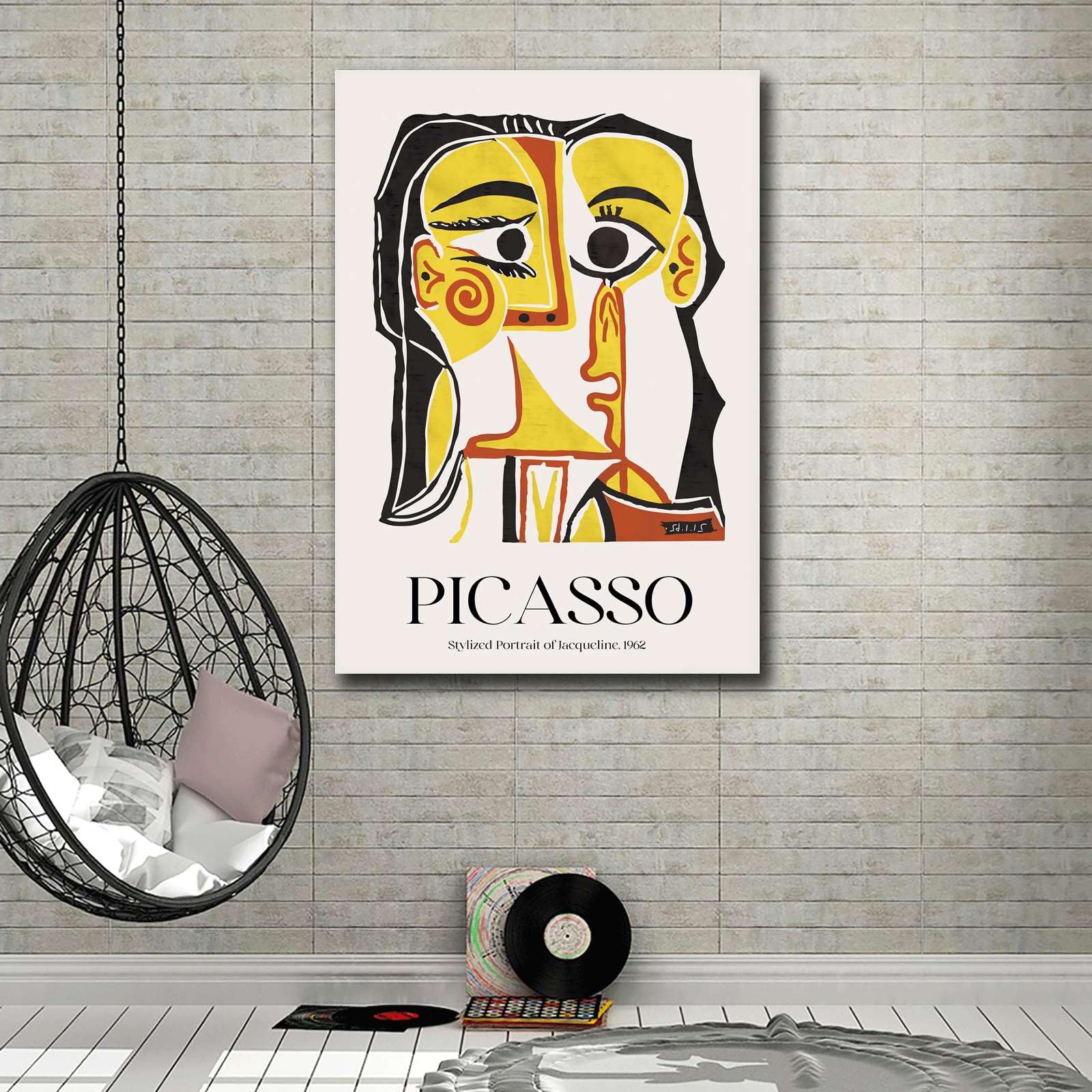 税込総額30800円　未使用　長期保管品　PICASSO　フェイス　12点 Amazon.com: SFXLUCART Poster Wall Art Print Pablo Picasso Color