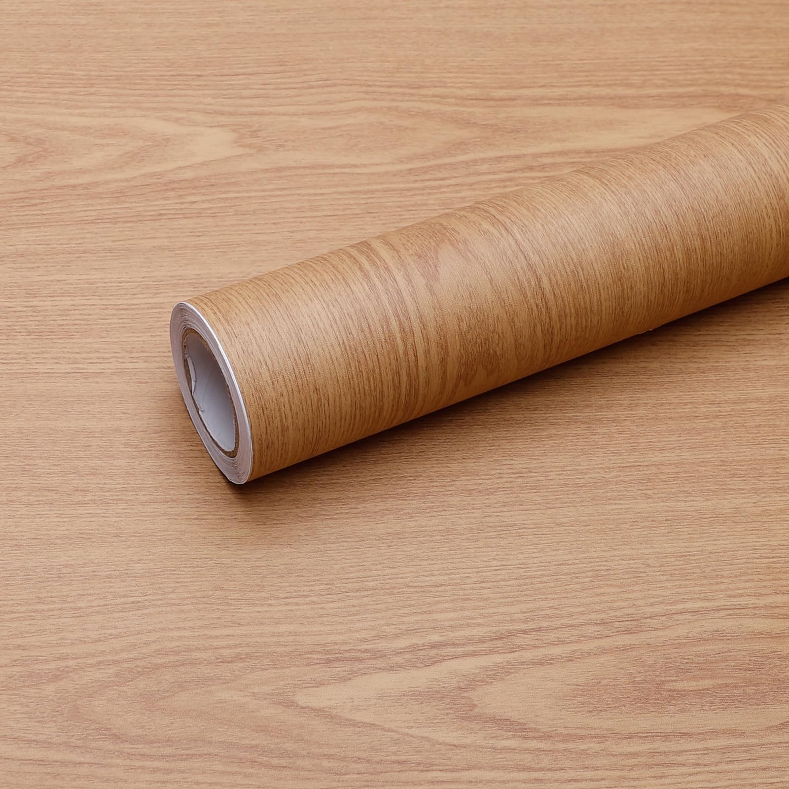 FEILAYS Wood Grain Contact Paper Peel and Stick Wallpaper Self Adhesive Wall Paper for Furniture Countertop Drawer Shelf Liner Cabinet Waterproof Easy