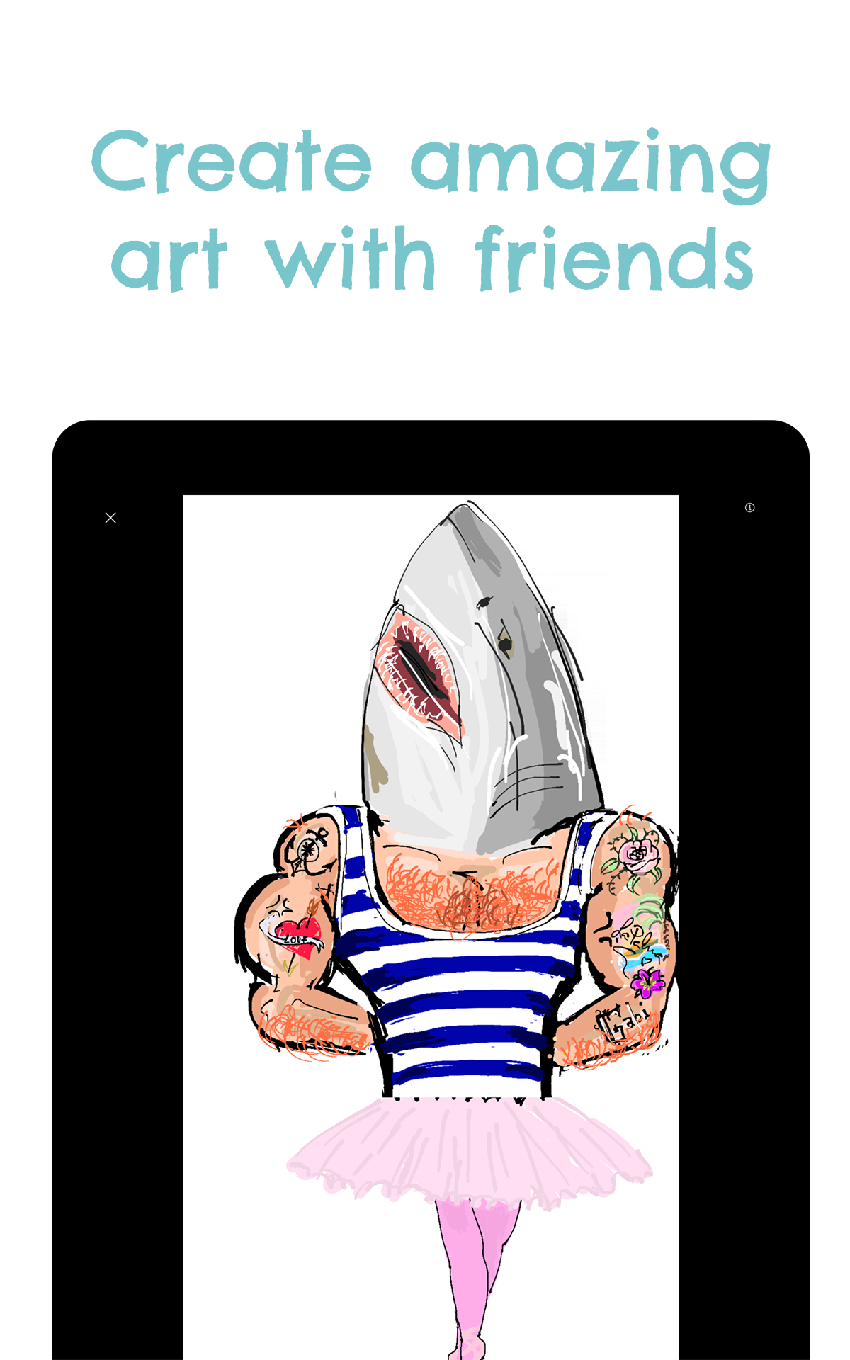 Drawing Apps Rabble ScribbleX – A Social Drawing Game - App on Amazon Appstore