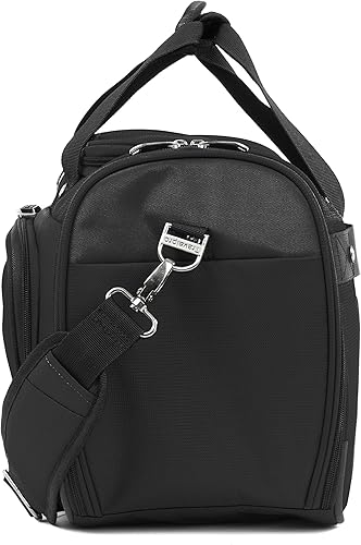 Miniatura 292 de Travelpro Maxlite 5 - Juego de 2 piezas de equipaje de mano de tela, expandibles con 4 ruedas giratorias, bolso blando para debajo del asiento, Negro