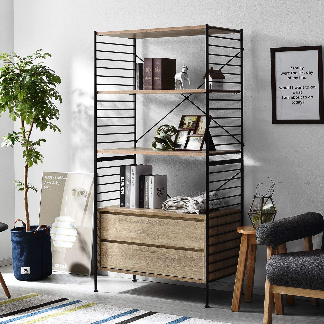 ユニットシェルフWiLL Amazon｜ワイエムワールド ユニットシェルフ WiLL 5段 シェルフ