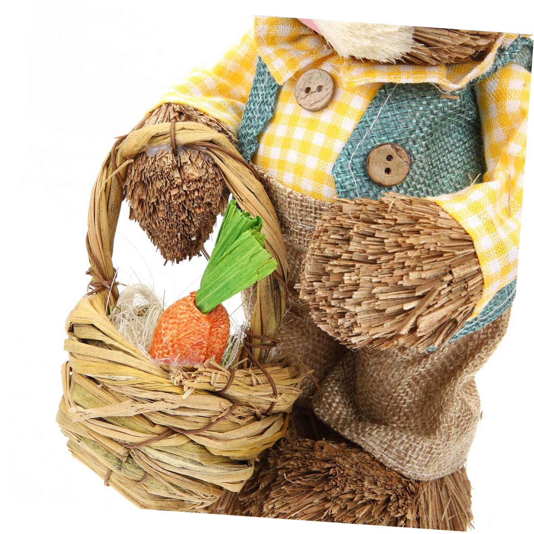 STOBAZA 4stücke Handgefertigte Hasenfiguren Aus Deko-Elemente Für Garten Und Ostern Niedliche Osterhasen Ornamente Für Kinderzimmer Und Frühlingsfest-Dekoration