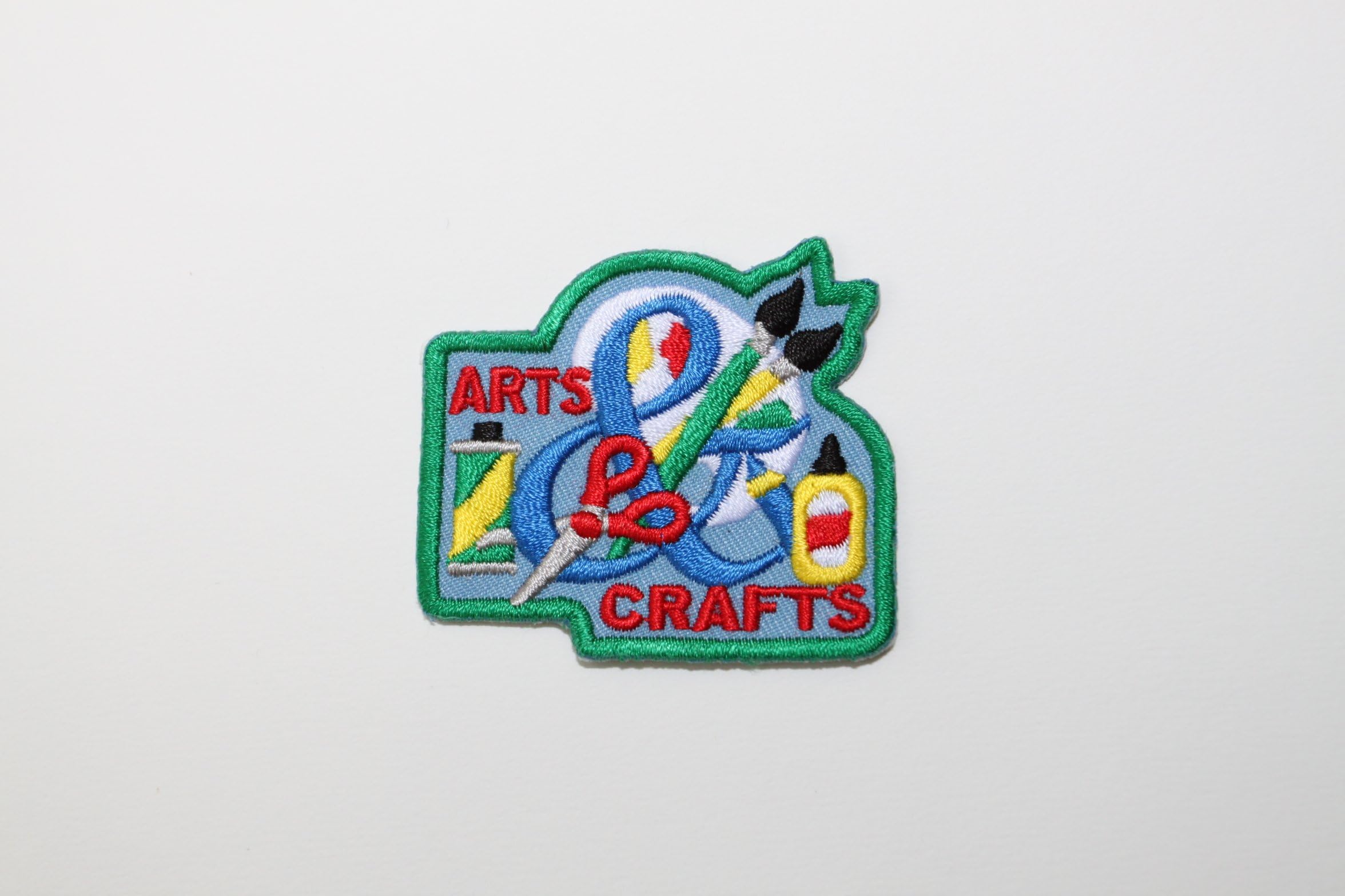 Arts and Crafts - Iron-on Patch/badge - Girl Scouts and group fun iron on BADGES (10 Patches)