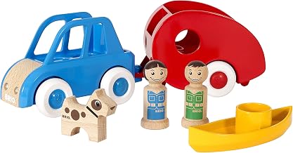 BRIO My Home Town - 30316 Camping Set | 6 Piece Preschool Toy for Kids Ages 18 Months and Up