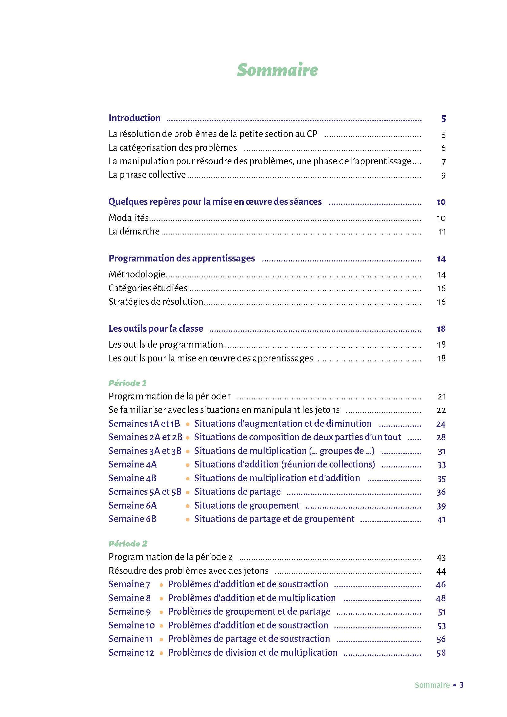 Résoudre des problèmes CP - Manipuler et calculer (+ ressources numériques)