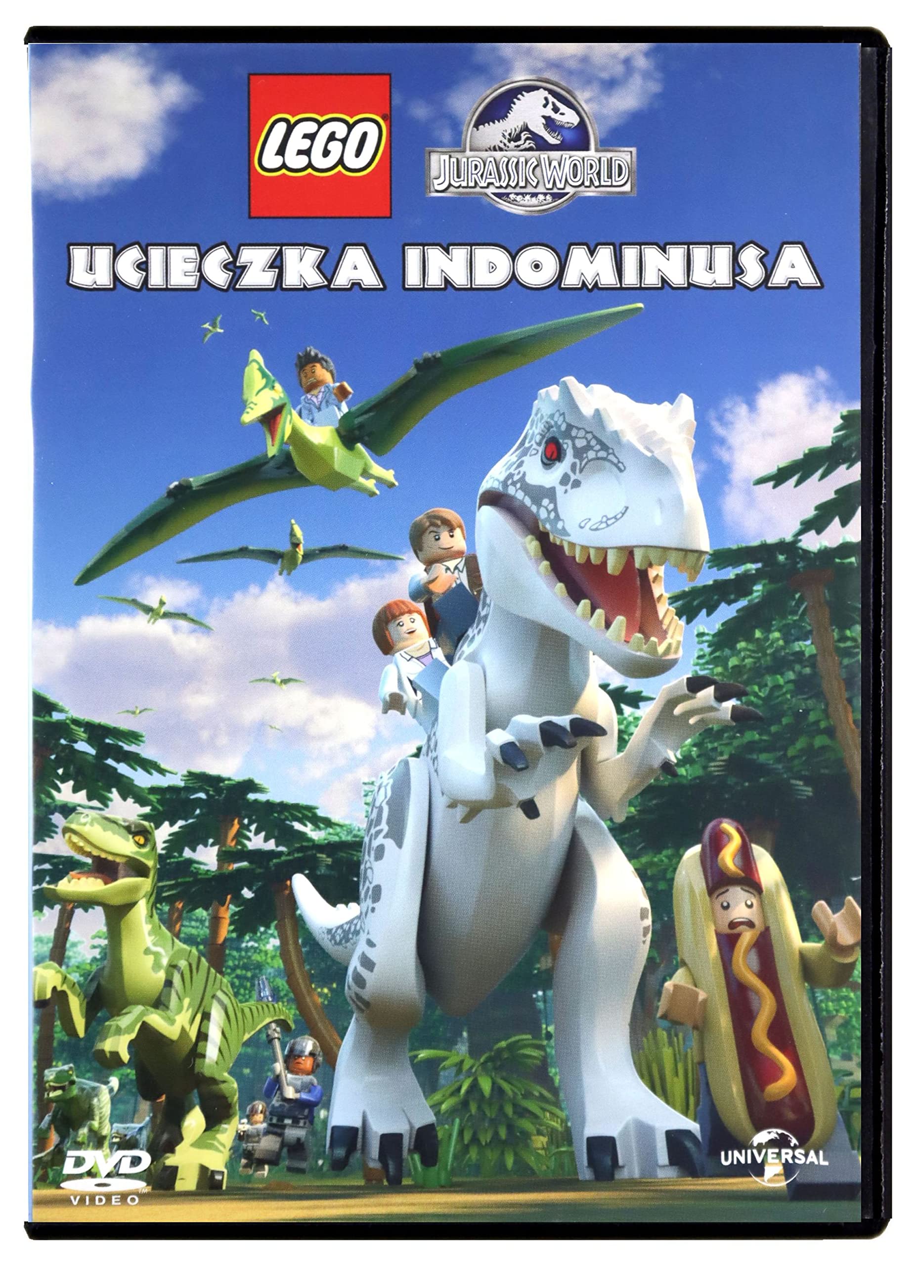 LEGO Jurassic World: The Indominus Escape [DVD] [Region 2] (English audio. English subtitles)