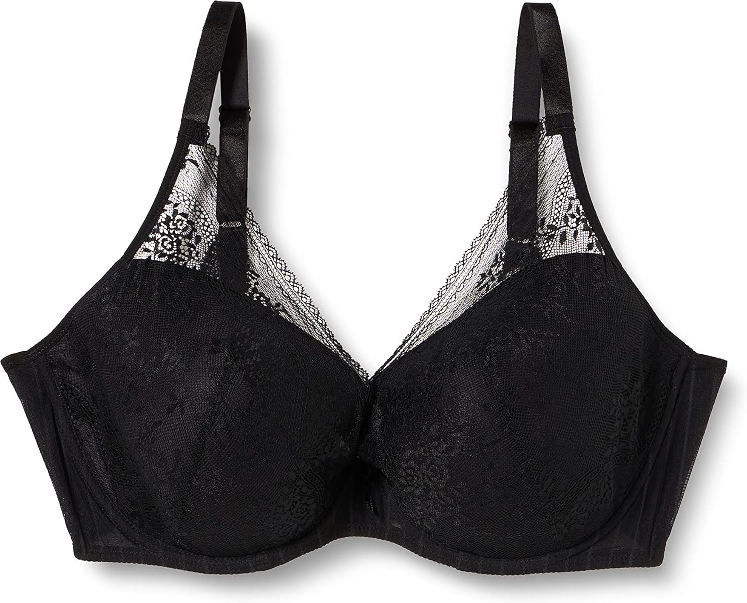 Passionata by Chantelle Maddie Bra Moulded Plunge T-Shirt Bras Lingerie Black