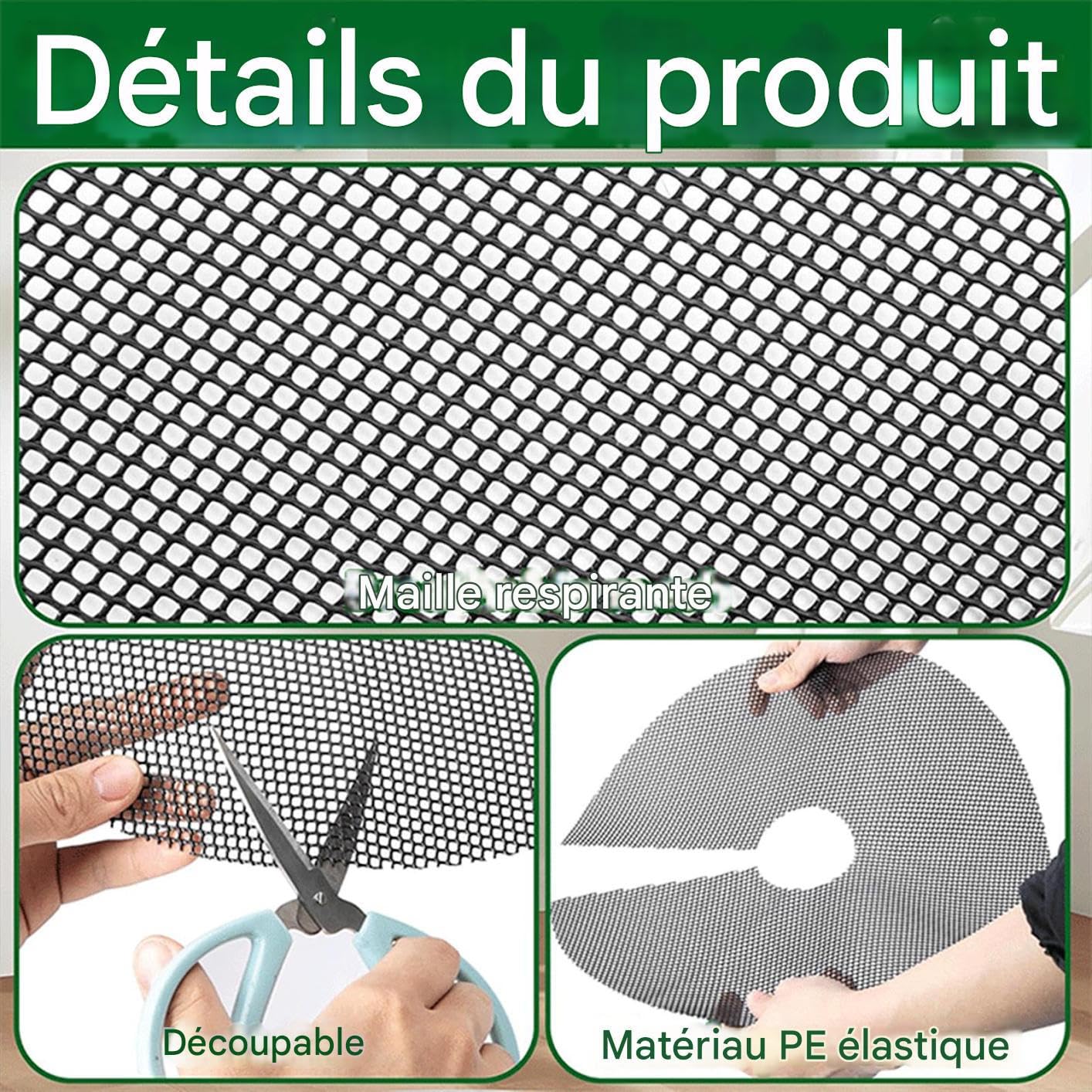 Grille De Protection pour Pot De Plan-tes & Fleurs Diamètre 40 cm - Empêche Les Chats De Creuser dans Le Sol - Empêche Chats Et Écureuils D'entrer dans Les Pots De Fleurs
