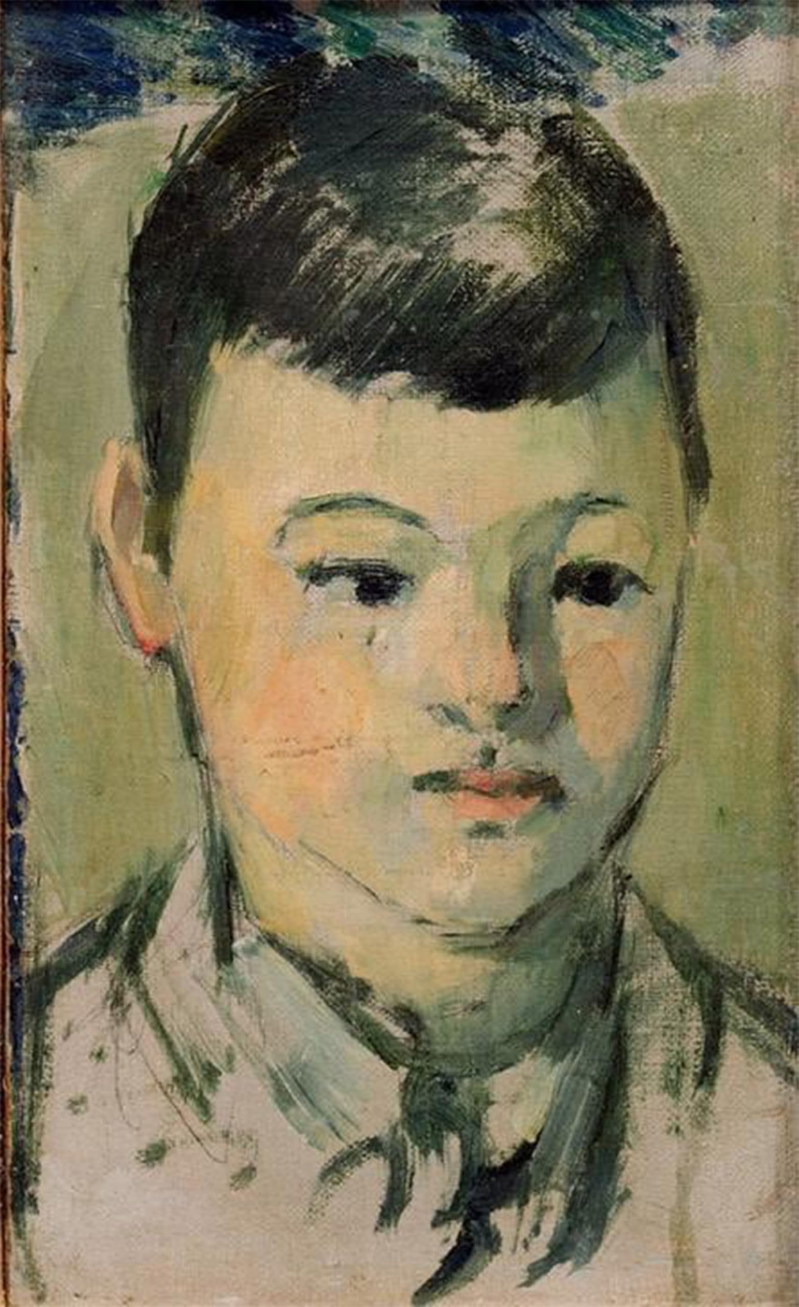 SERENDIPITP Vintage Picture Print on Canvas Wall Art Poster the Son of the Artist by Paul Cézanne Artwork Print Poster for Wall Decor 60x90cm