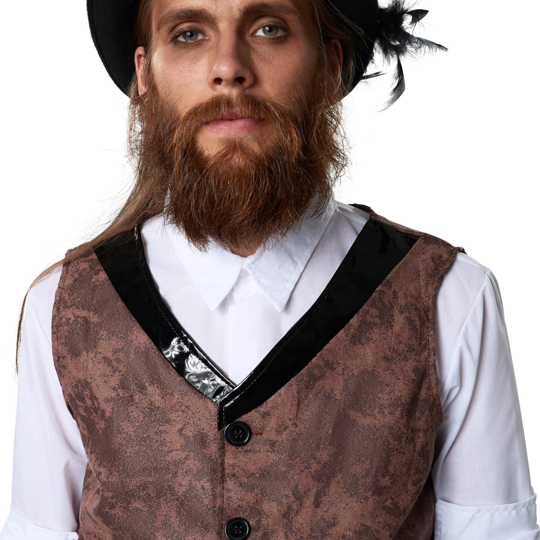 Dressforfun Herrenkostüm Inder – Kurta Mit Knopfleiste, Hose Mit Gummizug, Inkl. Schal & Turban – Bollywood-Look Aus 100% Polyester, Größe L