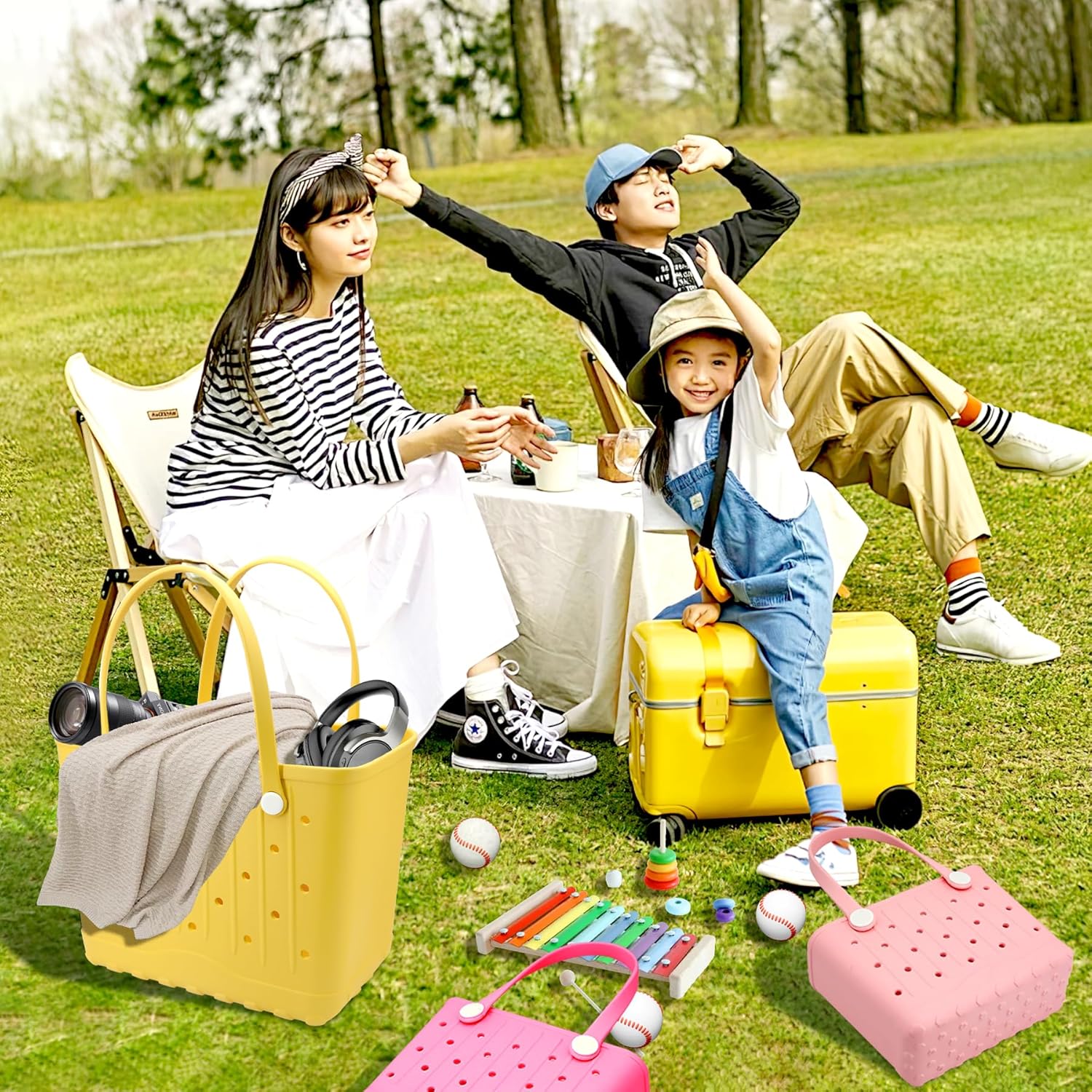 Small Rubber Beach Bags Creative EVA Beach Totes Waterproof Travel Bag for Beach, Picnic, Sports, Yoga - Image 8