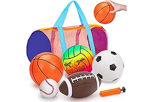5-Pack Sports Ball Set for Toddlers 1-3