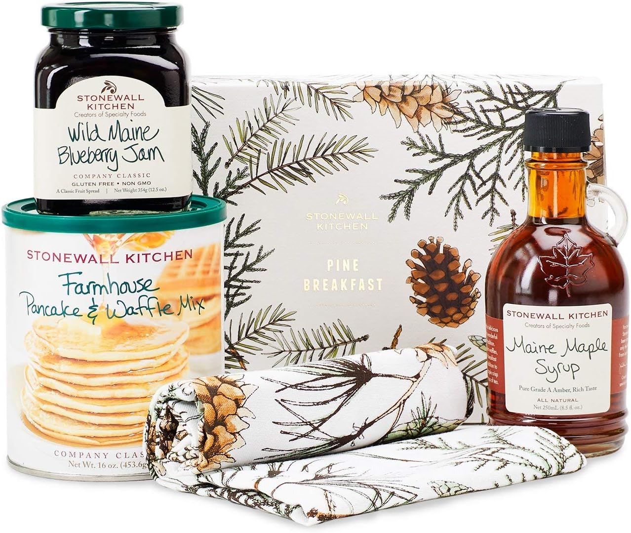 Pine Breakfast 4-Piece Gift Box