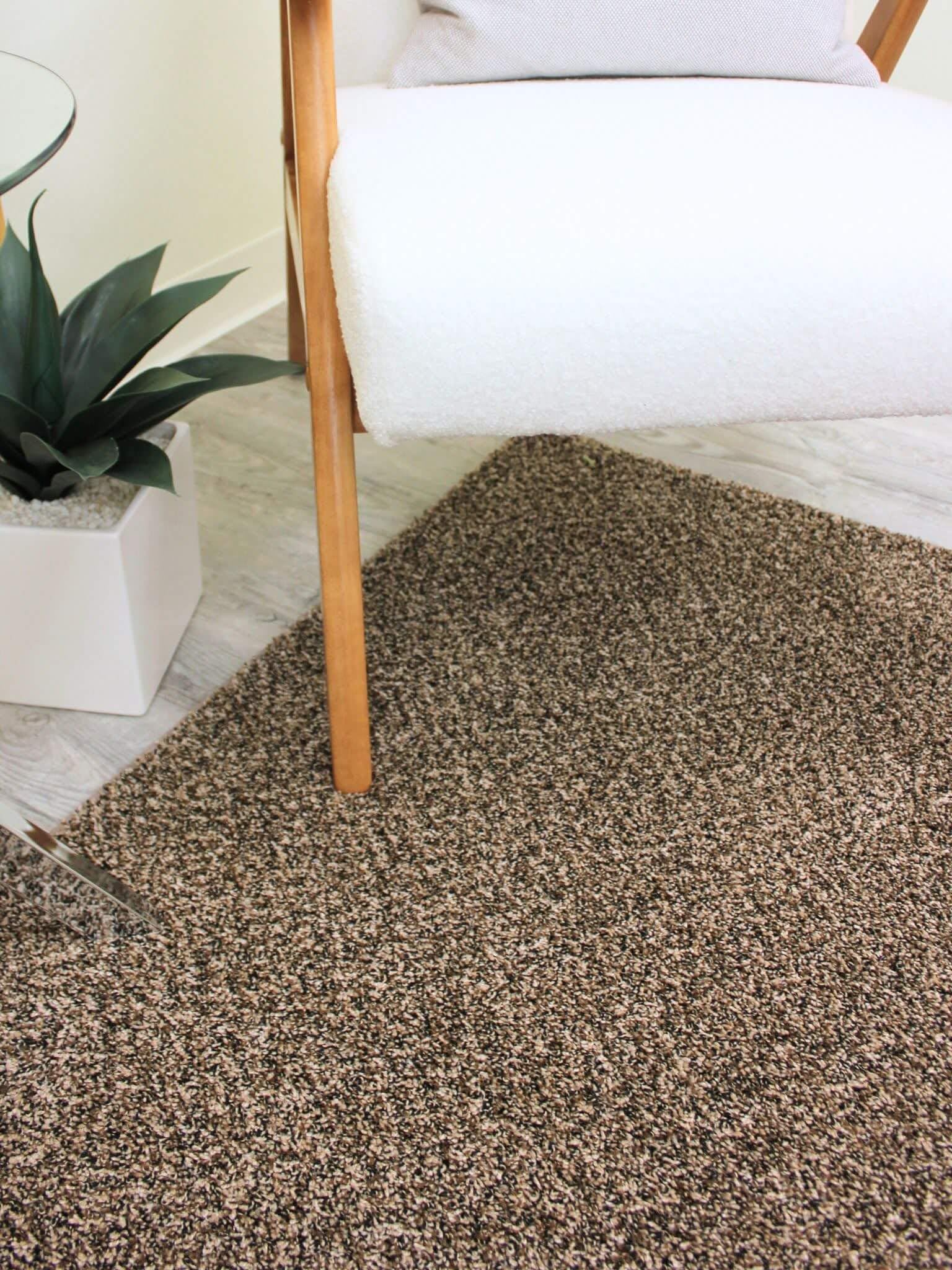 ACME Furniture TRIGON RUG 200×140 Garland Rug Medallion 12 X 12 (ft) Tan Square Indoor Solid