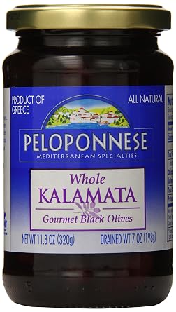 Peloponnese Kalamata Olives, 7.0 Ounce