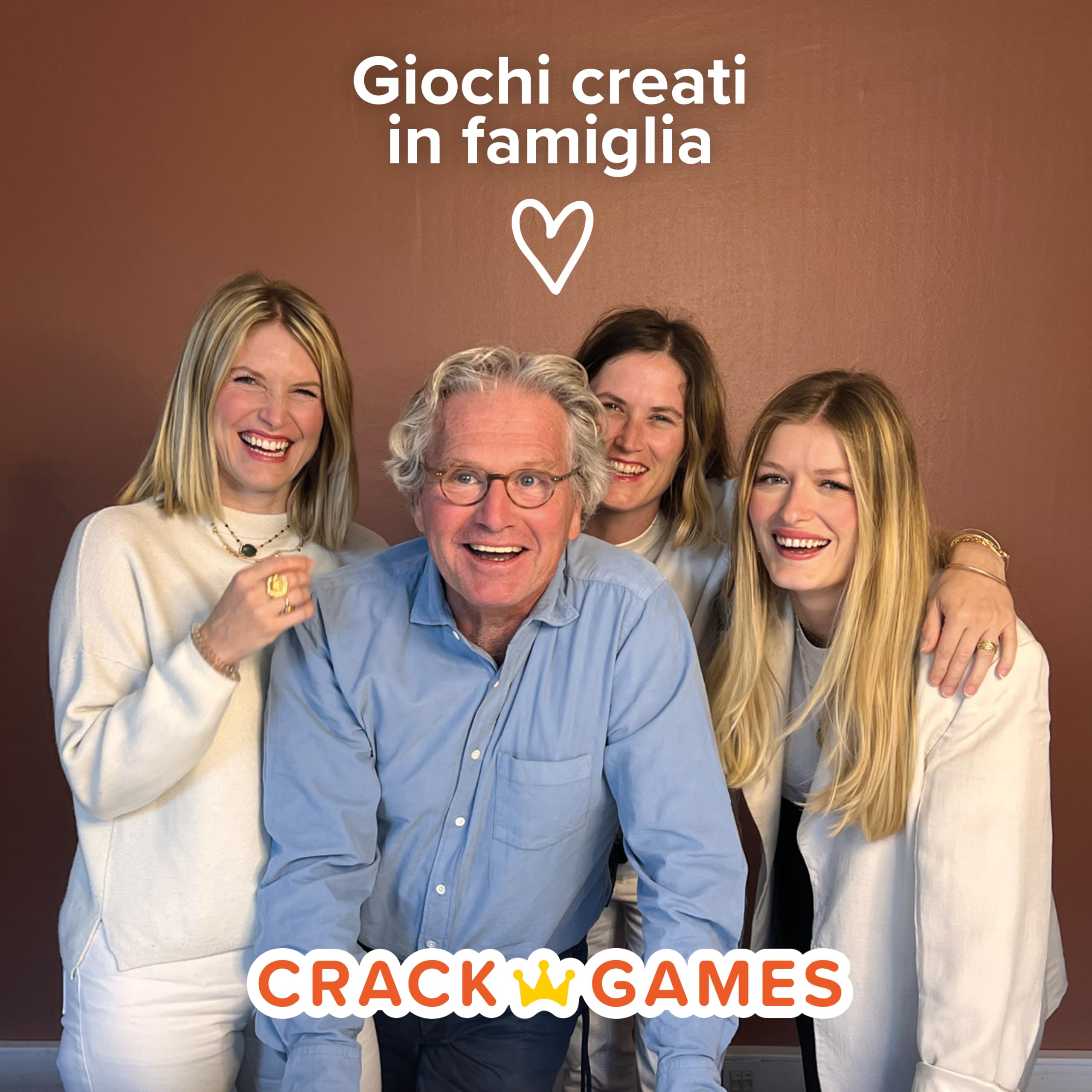 CRACK LIST – Gioco di Carte di Parole ispirato a Nomi Cose Città | Gioco da Tavolo per Tutta la Famiglia | 2-8 Giocatori | 30 Minuti | Dai 10 Anni | Versione Italiana