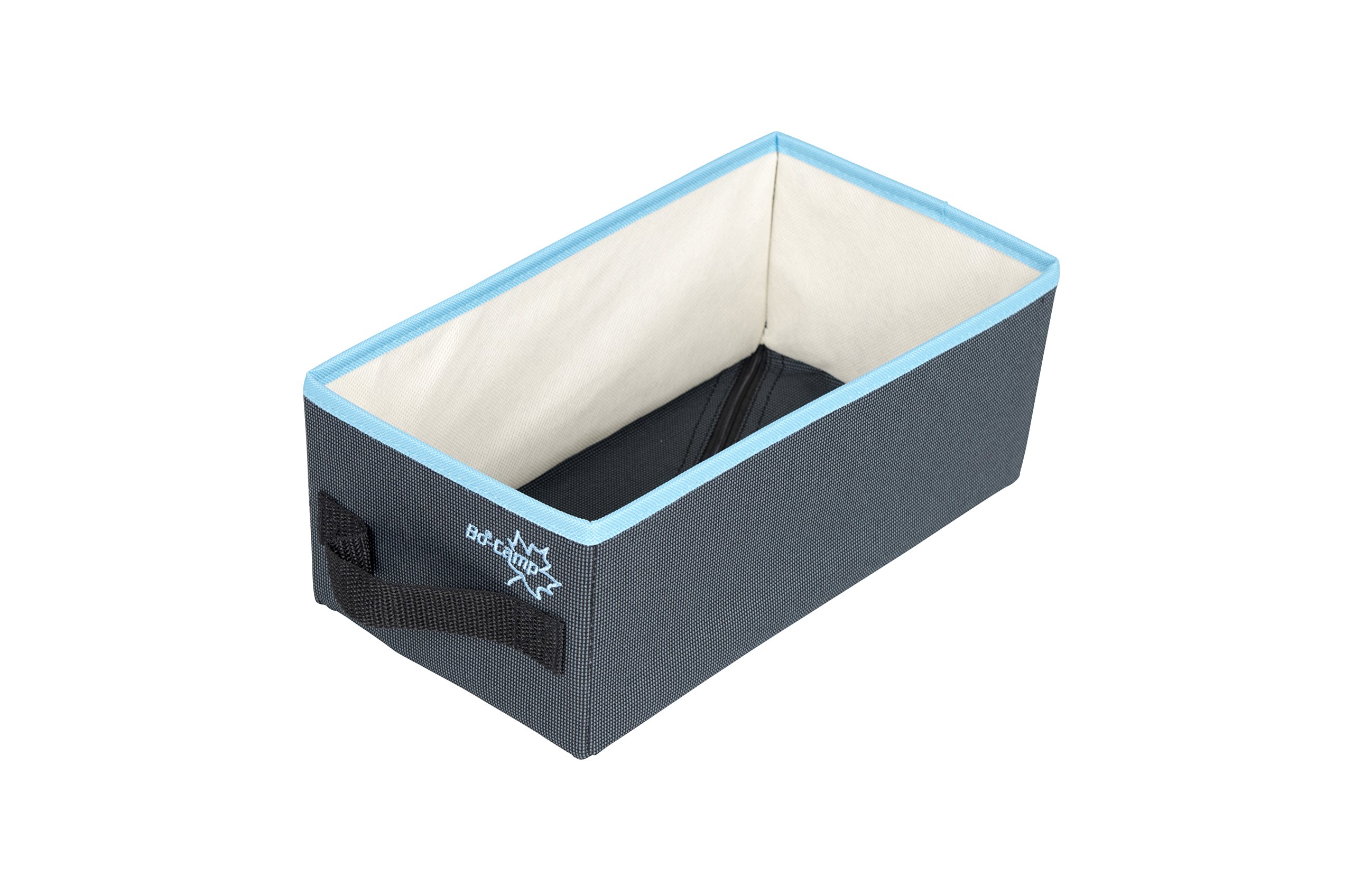 Organisateur Bo-Camp 11 Compartiments Avec Miroir - 45x90 Cm, Polyester - Pour Tente, Caravane