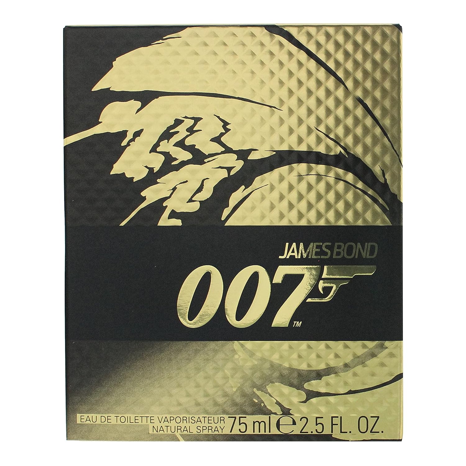 James Bond Eau De Toilette Spray limited Edition, Gold, 2.5 Ounce
