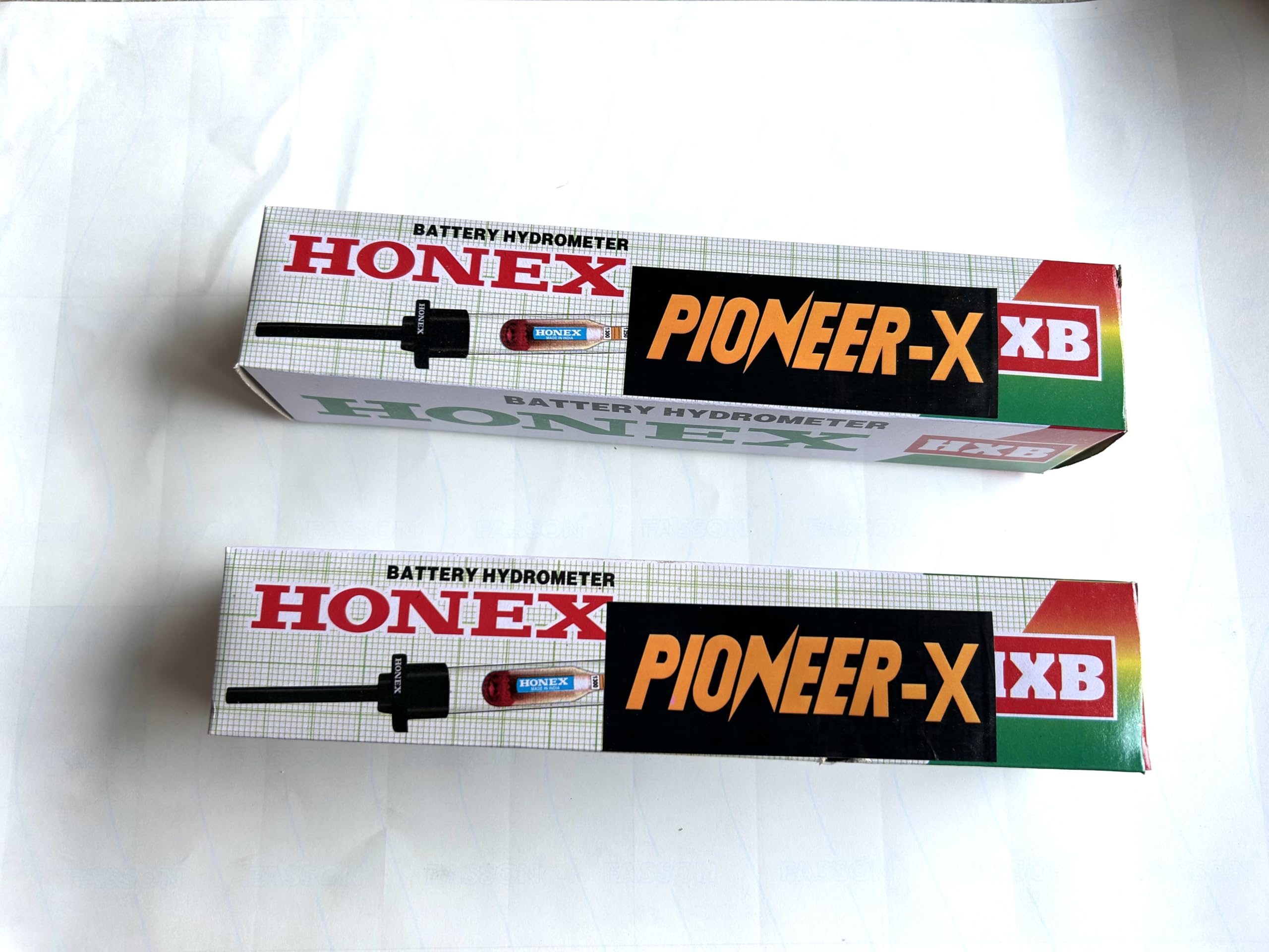 Pioneer-x Set of 2 Hydrometer for testing 12 volt battery