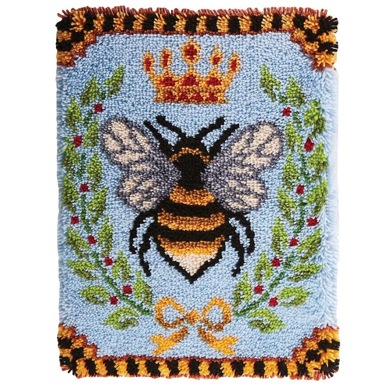 ROCKY&CHAO Latch Hook Rug Kits, DIY Carpet Embroidery Kits