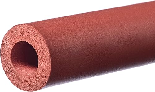 USA SEALING ZUSASSR-T-2 High Temperature Silicone Foam Tubes, 3/8" ID, 7/8" OD, 