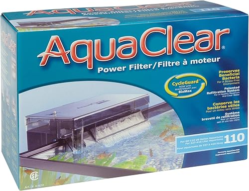 Miniatura 3 de AquaClear 110 Power Filter, filtro de tanque de peces para acuarios de 60 a 110 galones