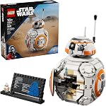 LEGO Star Wars Droid Astromech BB-8 Jouet à Construire pour Garçons & Filles - Kit de Construction à Jouer & Afficher avec Action de Tête Rotative & Bras Brûleur pour Enfants & Fans, Âges 10+ - Idée Cadeau pour Anniversaires - 75452