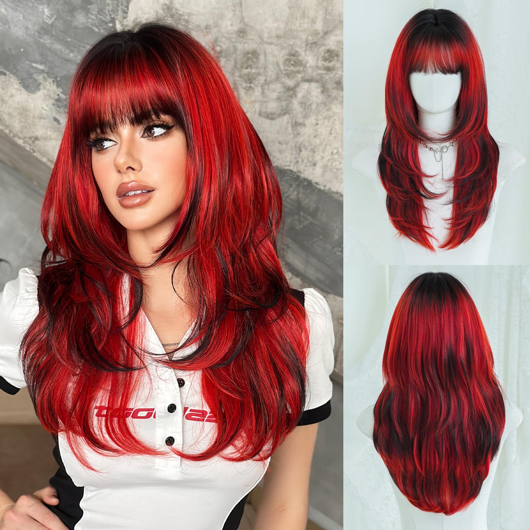 Photo 1 of 7JHH WIGS 24" Ombre Layered Wig