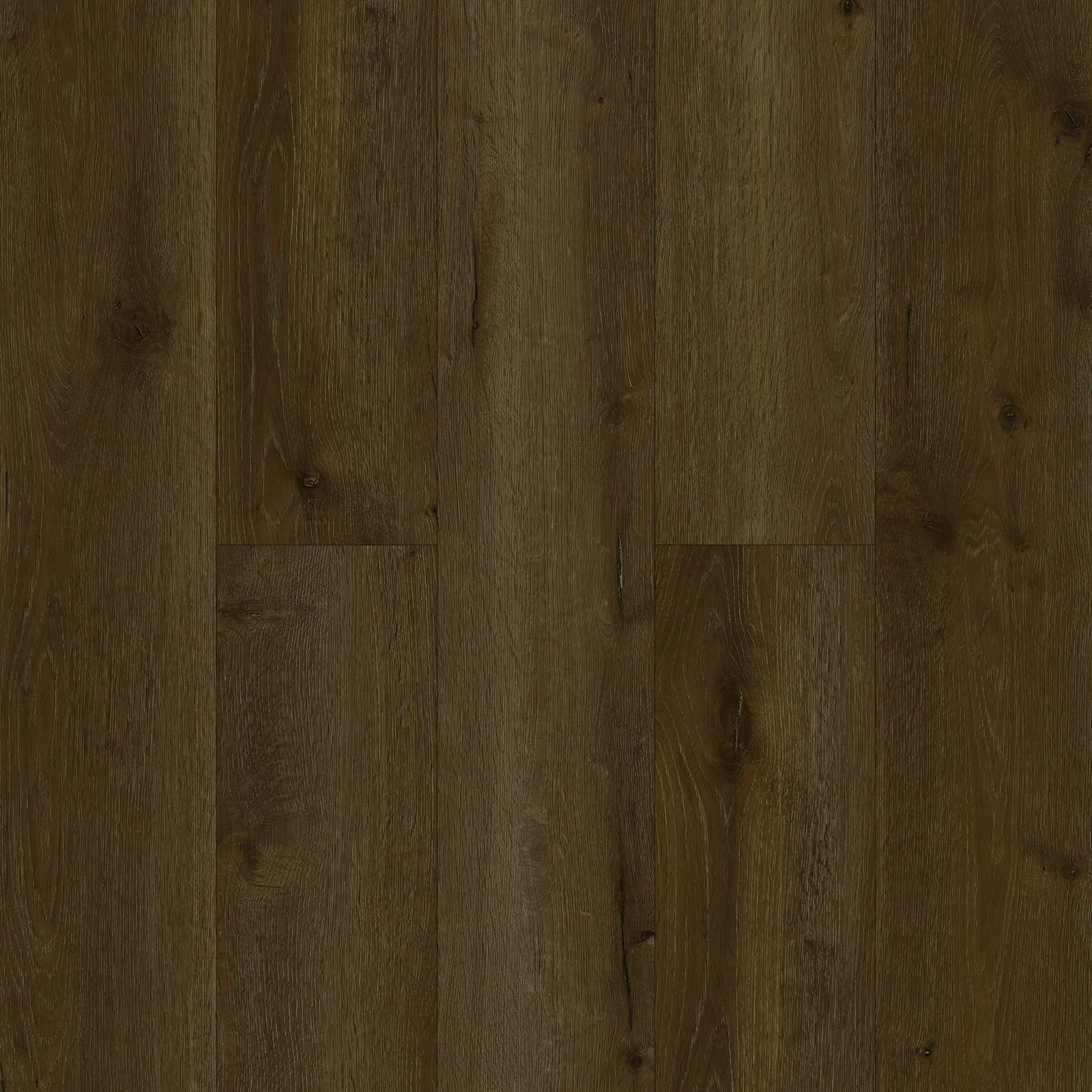 Pavimenti in vinile Peel and Stick, legno espresso, 18 assi 27 mq