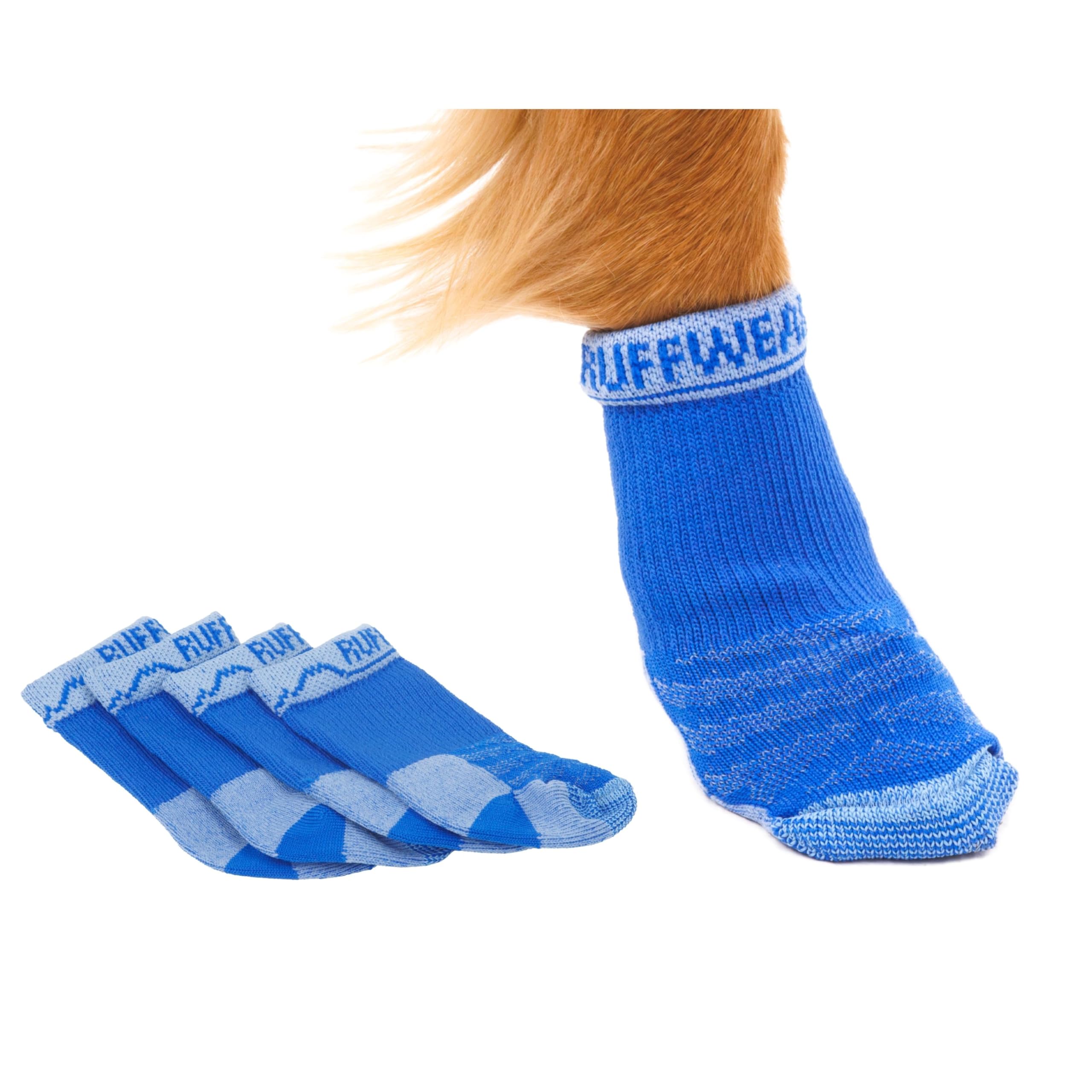 Amazon | RUFFWEAR(ラフウェア) バーキンブーツドッグソックス ブルー
