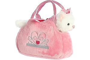 Aurora® Fashionable Fancy Pals™ Princess Kitten™ Stuffed Animal - On-The-go Companion -...