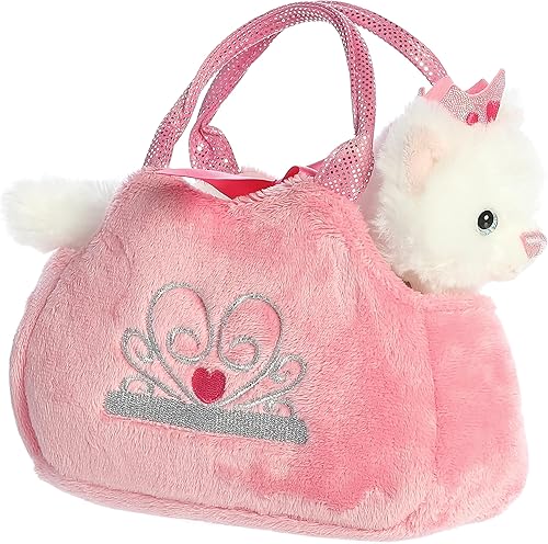 Portador de mascotas para gatita princesa Aurora es de peluche de fantasía de Fancy Pals