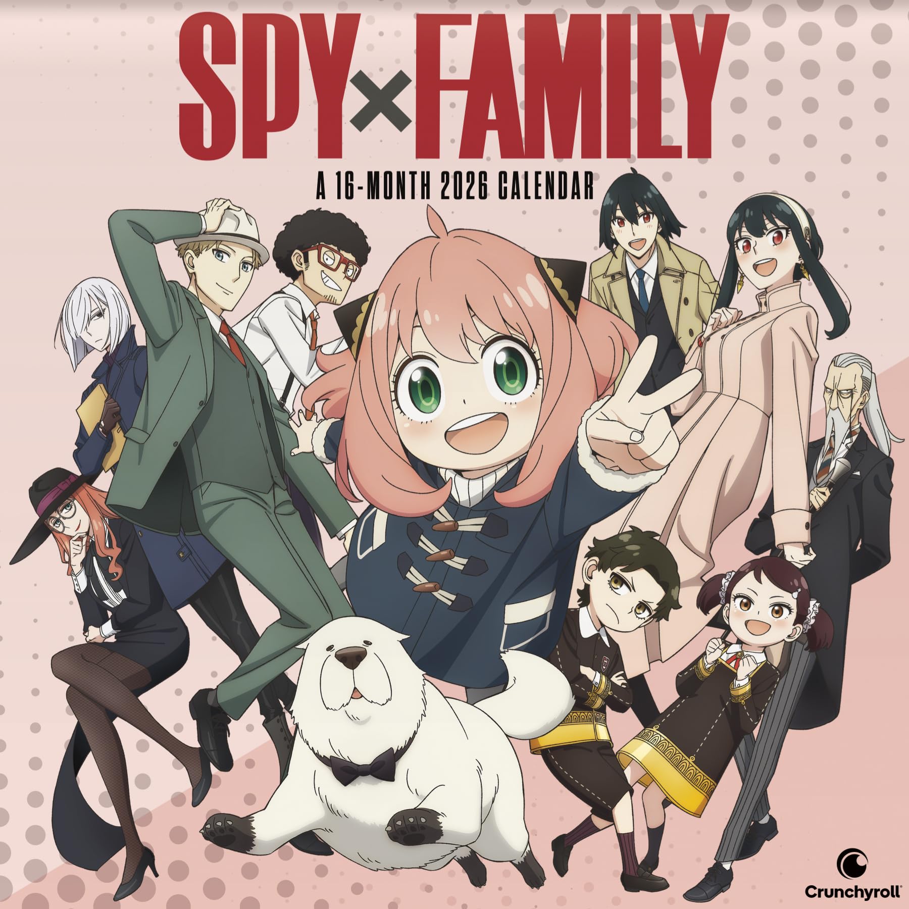 2026 Spy x Family Wall Calendar